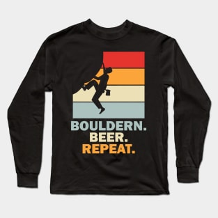 Bouldern Beer Repaet Bouldering Long Sleeve T-Shirt